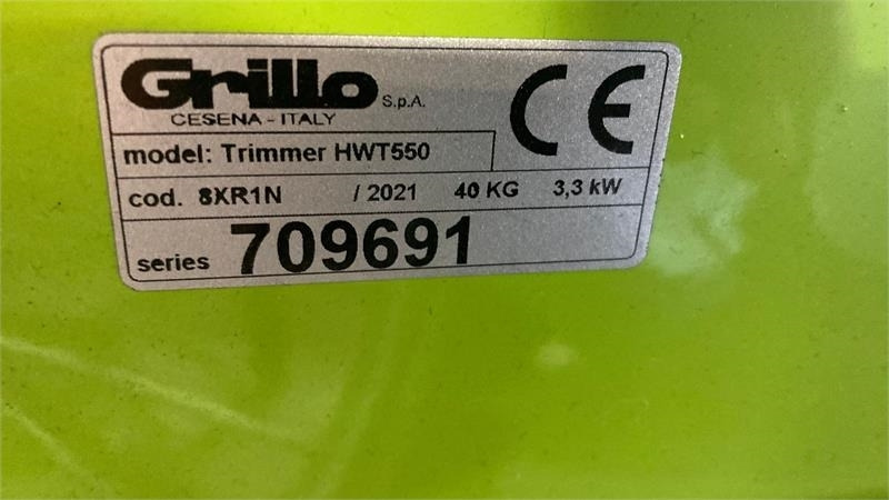 Grillo HWT 550 - Cortacésped: foto 4 Grillo HWT 550 - Cortacésped: foto 4