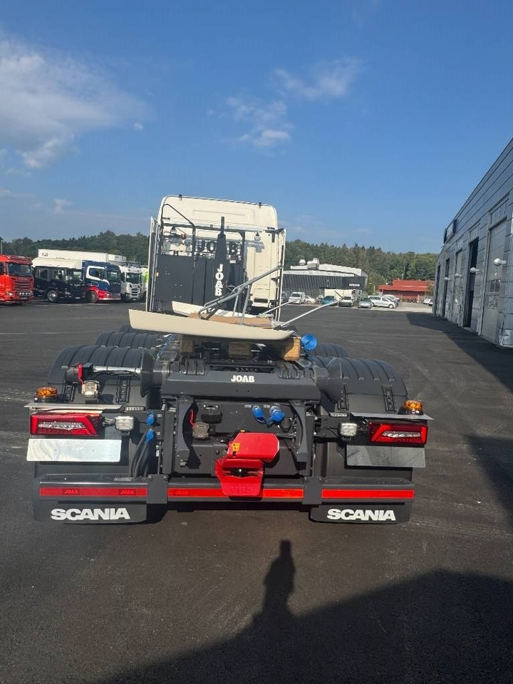 Camión multibasculante Scania R 580 8x4*4 Joab med frontplog & sidoplogsfäste: foto 8