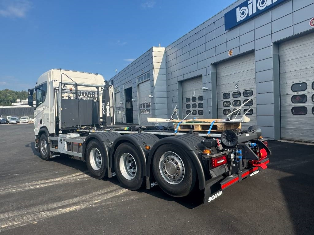 Camión multibasculante Scania R 580 8x4*4 Joab med frontplog & sidoplogsfäste: foto 6