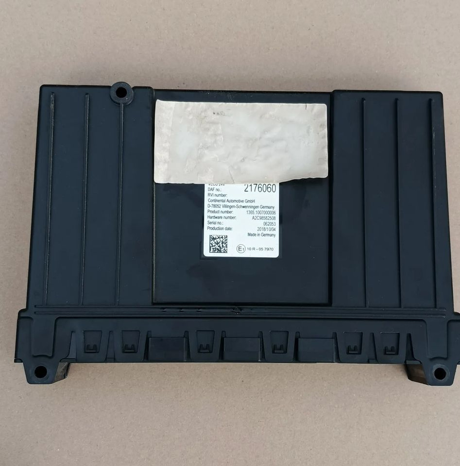 DAF XF 106 EURO 6 MX13 KOMPUTER MODUŁ STEROWNIK VECU 2176060 - Unidad de control para Camión: foto 1 DAF XF 106 EURO 6 MX13 KOMPUTER MODUŁ STEROWNIK VECU 2176060 - Unidad de control para Camión: foto 1