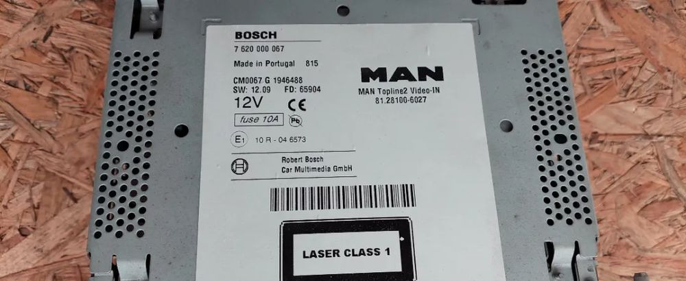 MAN TGX TGS TGL RADIO NAWIGACJA 81.28100-6027 - Sistema de navegación para Camión: foto 2 MAN TGX TGS TGL RADIO NAWIGACJA 81.28100-6027 - Sistema de navegación para Camión: foto 2