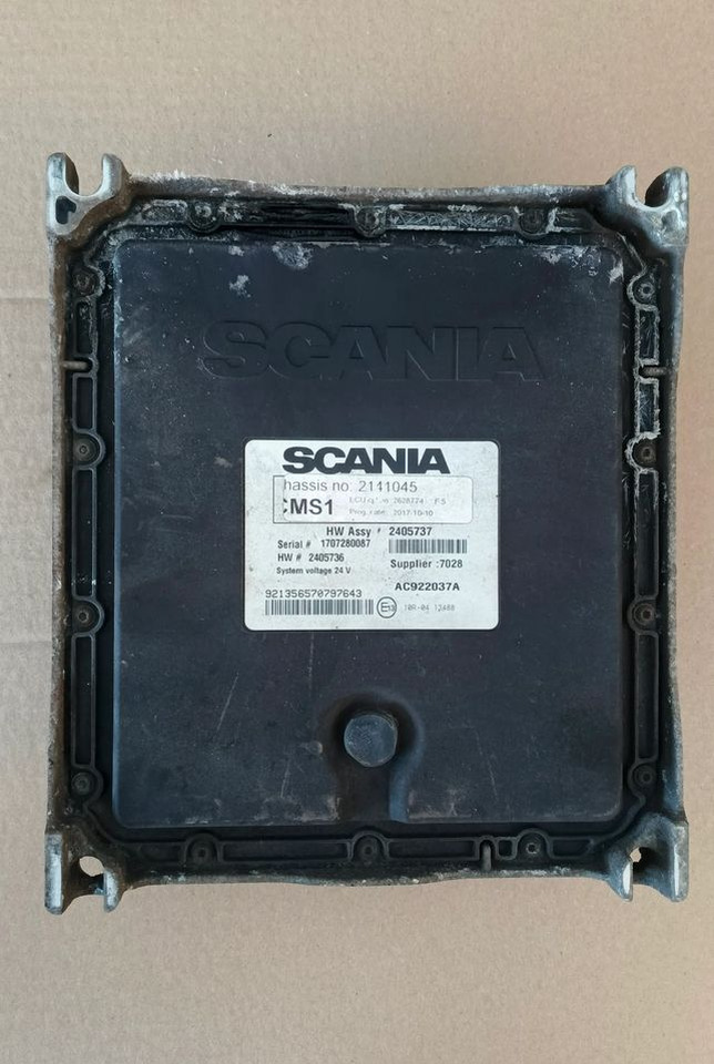 SCANIA R S STEROWNIK KOMPUTER MODUŁ CMS1 2405736 - Unidad de control para Camión: foto 1 SCANIA R S STEROWNIK KOMPUTER MODUŁ CMS1 2405736 - Unidad de control para Camión: foto 1
