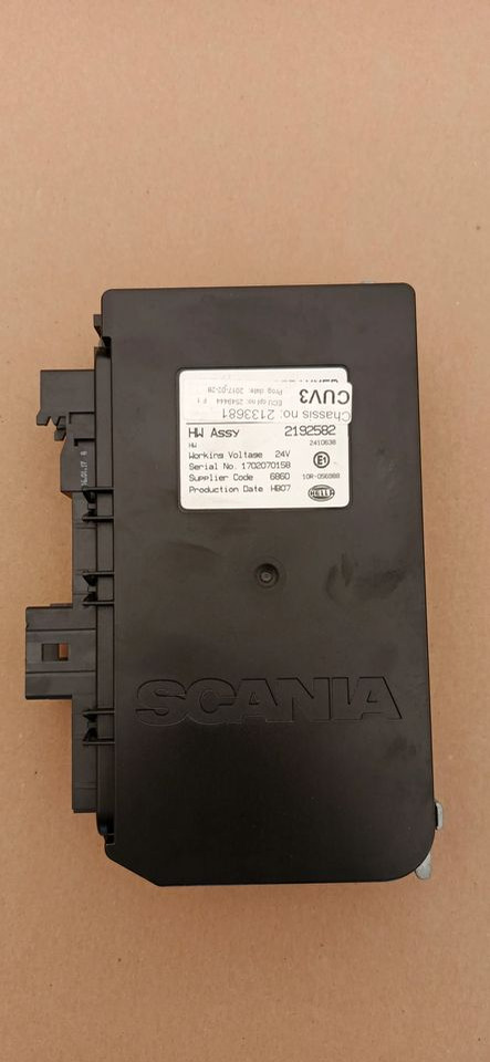 SCANIA R S STEROWNIK ŚWIATEŁ KOMPUTER CUV3 2632613 - Unidad de control para Camión: foto 1 SCANIA R S STEROWNIK ŚWIATEŁ KOMPUTER CUV3 2632613 - Unidad de control para Camión: foto 1