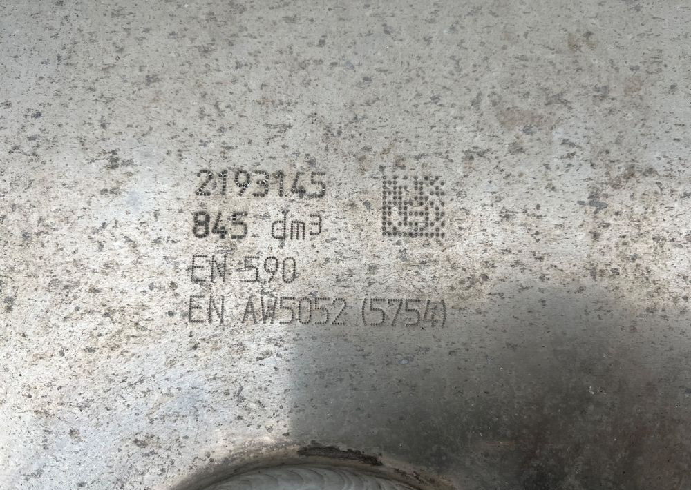 Zbiornik paliwa DAF XG XF CF 845 litrów bak - Sistema de combustible para Camión: foto 4 Zbiornik paliwa DAF XG XF CF 845 litrów bak - Sistema de combustible para Camión: foto 4