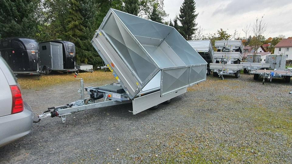 Böckmann DK-AL 3218/35P Anhänger Kipper 3,5t Stahlblechaufsatz - Remolque volquete: foto 1 Böckmann DK-AL 3218/35P Anhänger Kipper 3,5t Stahlblechaufsatz - Remolque volquete: foto 1