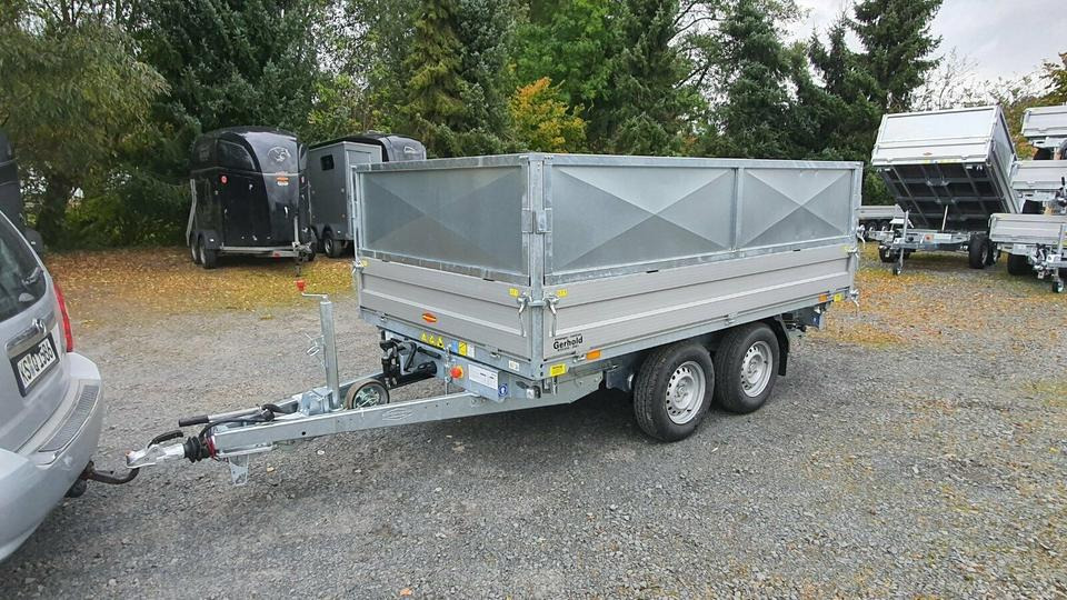 Böckmann DK-AL 3218/35P Anhänger Kipper 3,5t Stahlblechaufsatz - Remolque volquete: foto 2 Böckmann DK-AL 3218/35P Anhänger Kipper 3,5t Stahlblechaufsatz - Remolque volquete: foto 2