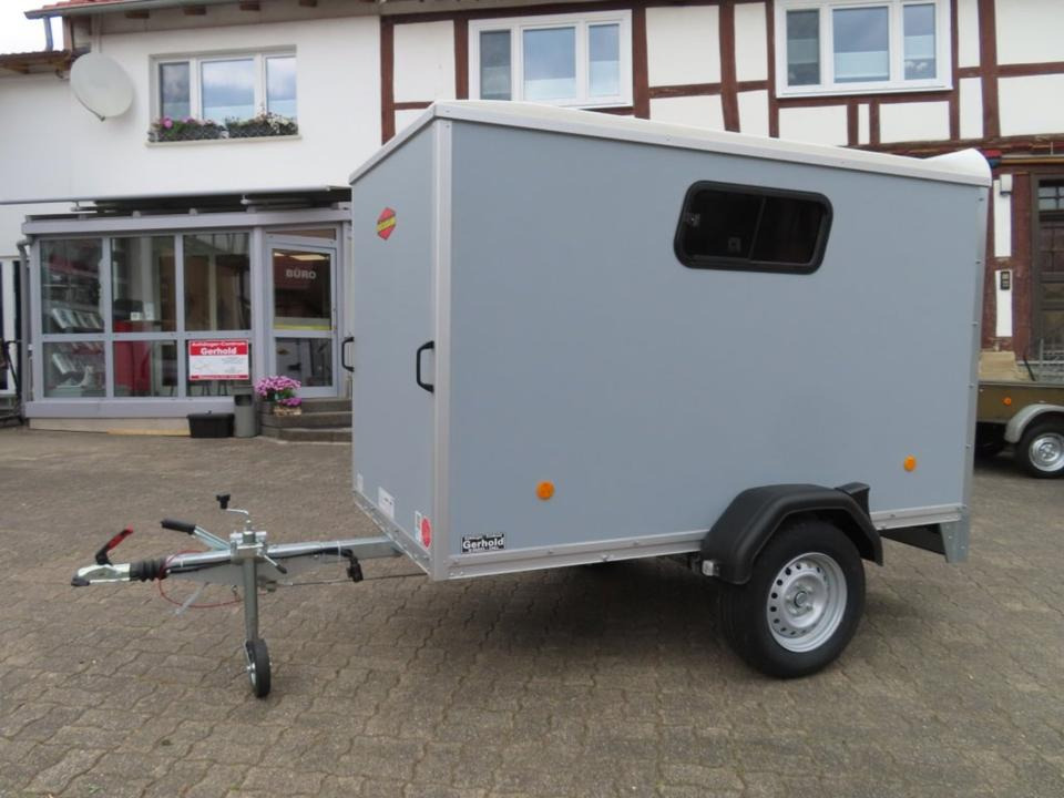 Böckmann KT 2513/135 PKW-Anhänger Kofferanhänger Fenster 100km/h - Remolque caja cerrada: foto 1 Böckmann KT 2513/135 PKW-Anhänger Kofferanhänger Fenster 100km/h - Remolque caja cerrada: foto 1