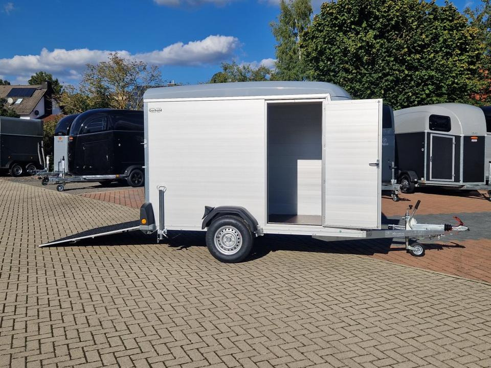 Böckmann KT-PB-AL Kofferanhänge Flügeltür Motorrad PKW Anhänger - Remolque para moto: foto 1 Böckmann KT-PB-AL Kofferanhänge Flügeltür Motorrad PKW Anhänger - Remolque para moto: foto 1