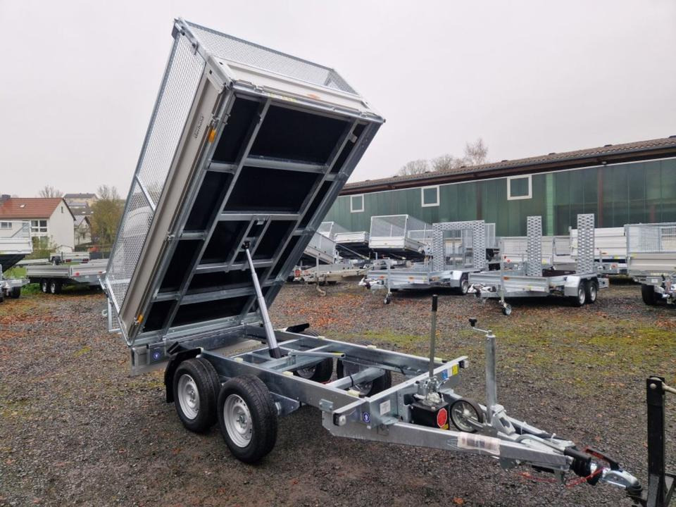 Böckmann Kipper PKW Anhänger RK-AL 3016/27 Gitteraufsatz - Remolque volquete: foto 2 Böckmann Kipper PKW Anhänger RK-AL 3016/27 Gitteraufsatz - Remolque volquete: foto 2