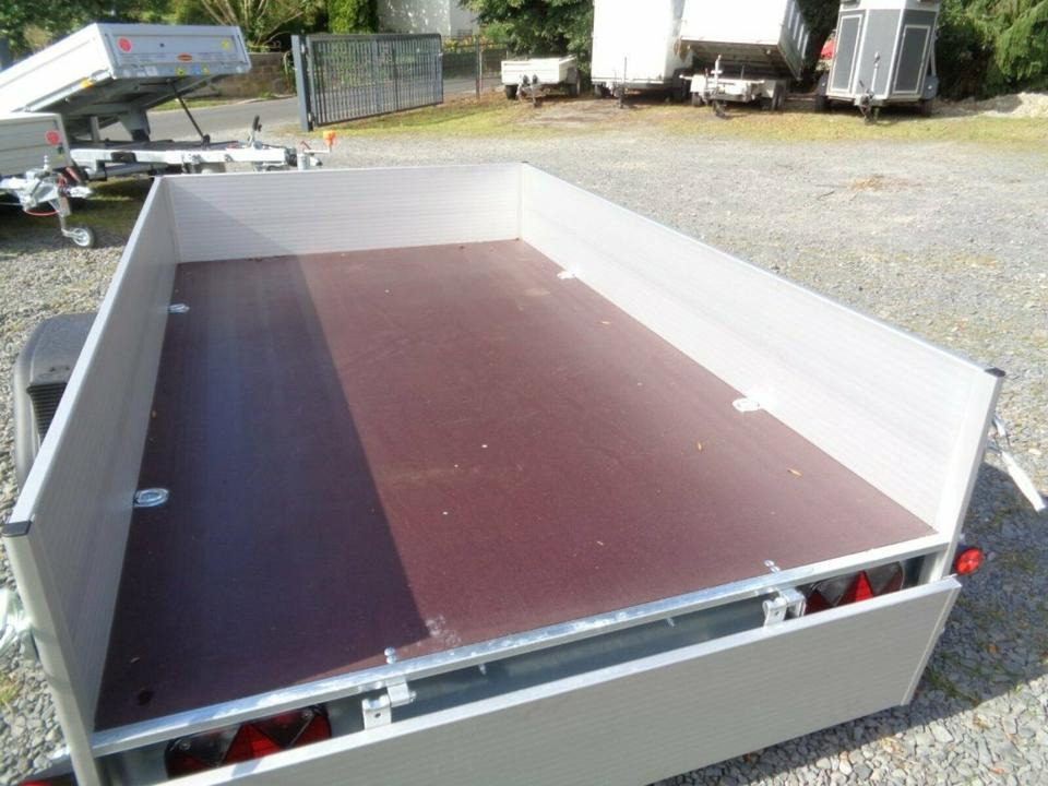 Remolque de coche Böckmann PKW-Anhänger, 1500 kg, Alubordwände 100 km/h: foto 7