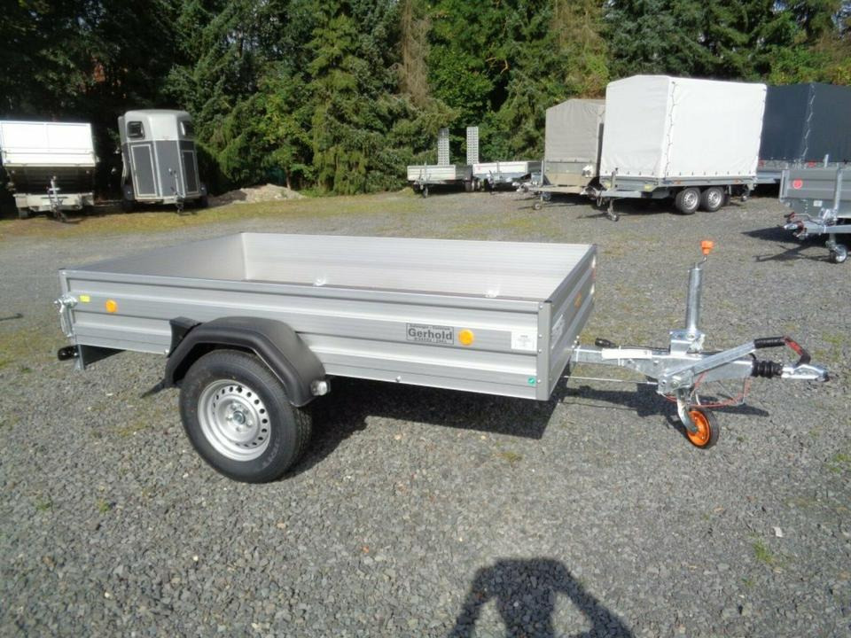 Remolque de coche Böckmann PKW-Anhänger, 1500 kg, Alubordwände 100 km/h: foto 11