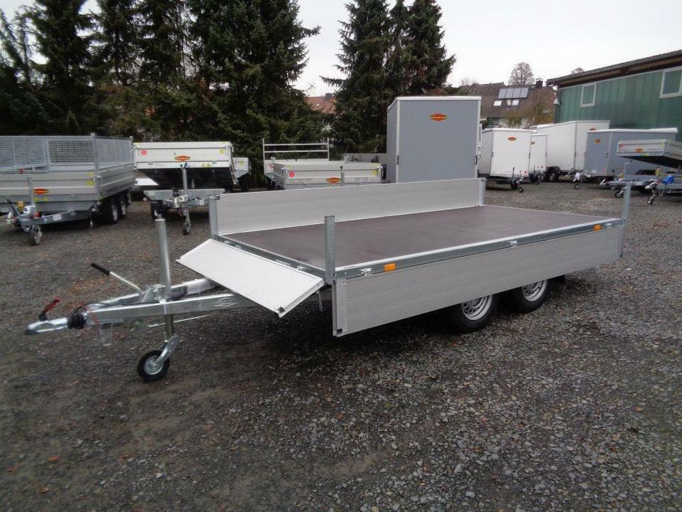 Böckmann PKW-Anhänger , 2,0 to. Hochlader, 100 km/h - Remolque plataforma/ Caja abierta: foto 4 Böckmann PKW-Anhänger , 2,0 to. Hochlader, 100 km/h - Remolque plataforma/ Caja abierta: foto 4