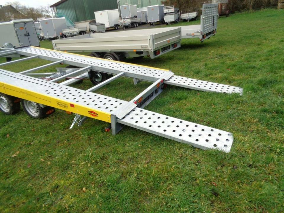 Böckmann PKW-Anhänger, Autotransporter, 3,5to. kippbar, 100 km/h - Remolque portavehículos: foto 5 Böckmann PKW-Anhänger, Autotransporter, 3,5to. kippbar, 100 km/h - Remolque portavehículos: foto 5