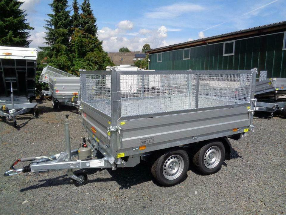 Böckmann PKW-Anhänger DK-AL 2516/27 Kipper Dreiseitenkipper Gitte - Remolque volquete: foto 1 Böckmann PKW-Anhänger DK-AL 2516/27 Kipper Dreiseitenkipper Gitte - Remolque volquete: foto 1