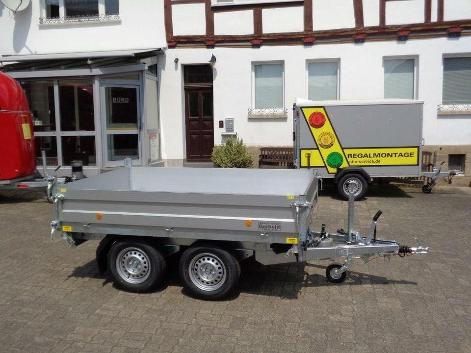 Böckmann PKW-Anhänger, Dreiseitenkipper, 2,7 to - Remolque volquete: foto 4 Böckmann PKW-Anhänger, Dreiseitenkipper, 2,7 to - Remolque volquete: foto 4