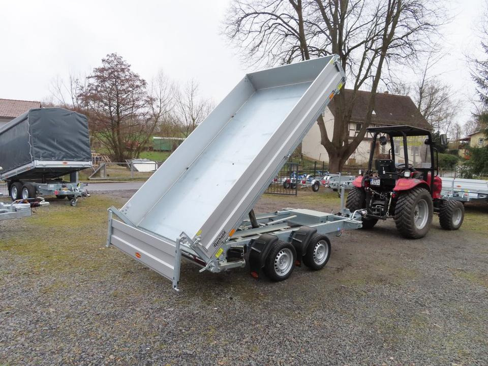 Remolque volquete Böckmann PKW Anhänger, Dreiseitenkipper, 3,0 to. Elektrokipper,: foto 9