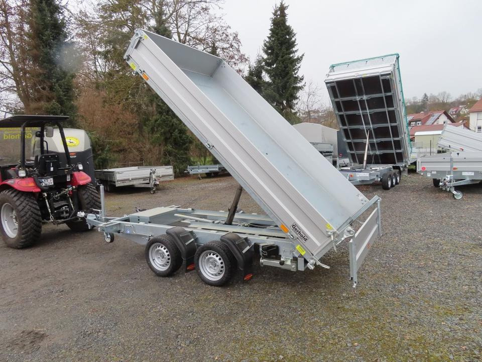 Remolque volquete Böckmann PKW Anhänger, Dreiseitenkipper, 3,0 to. Elektrokipper,: foto 7