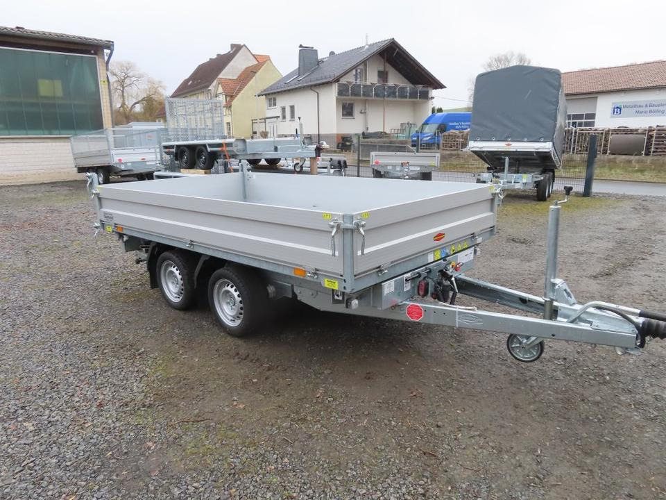 Böckmann PKW Anhänger, Dreiseitenkipper, 3,0 to. Elektrokipper, - Remolque volquete: foto 2 Böckmann PKW Anhänger, Dreiseitenkipper, 3,0 to. Elektrokipper, - Remolque volquete: foto 2