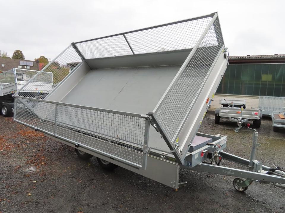 Böckmann, PKW Anhänger,Dreiseitenkipper, 3,5 to. DK4121/35 - Remolque volquete: foto 1 Böckmann, PKW Anhänger,Dreiseitenkipper, 3,5 to. DK4121/35 - Remolque volquete: foto 1