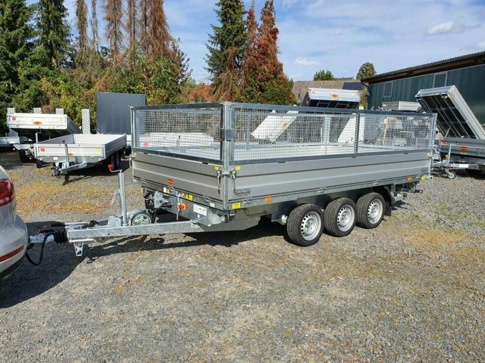 Böckmann PKW-Anhänger Dreiseitenkipper 3,5t DK-AL 4121/35 P T - Remolque volquete: foto 3 Böckmann PKW-Anhänger Dreiseitenkipper 3,5t DK-AL 4121/35 P T - Remolque volquete: foto 3