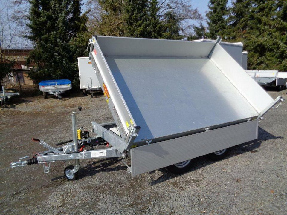 Böckmann PKW-Anhänger Elektro-Dreiseitenkipper DK-AL 2516/27P - Remolque volquete: foto 3 Böckmann PKW-Anhänger Elektro-Dreiseitenkipper DK-AL 2516/27P - Remolque volquete: foto 3