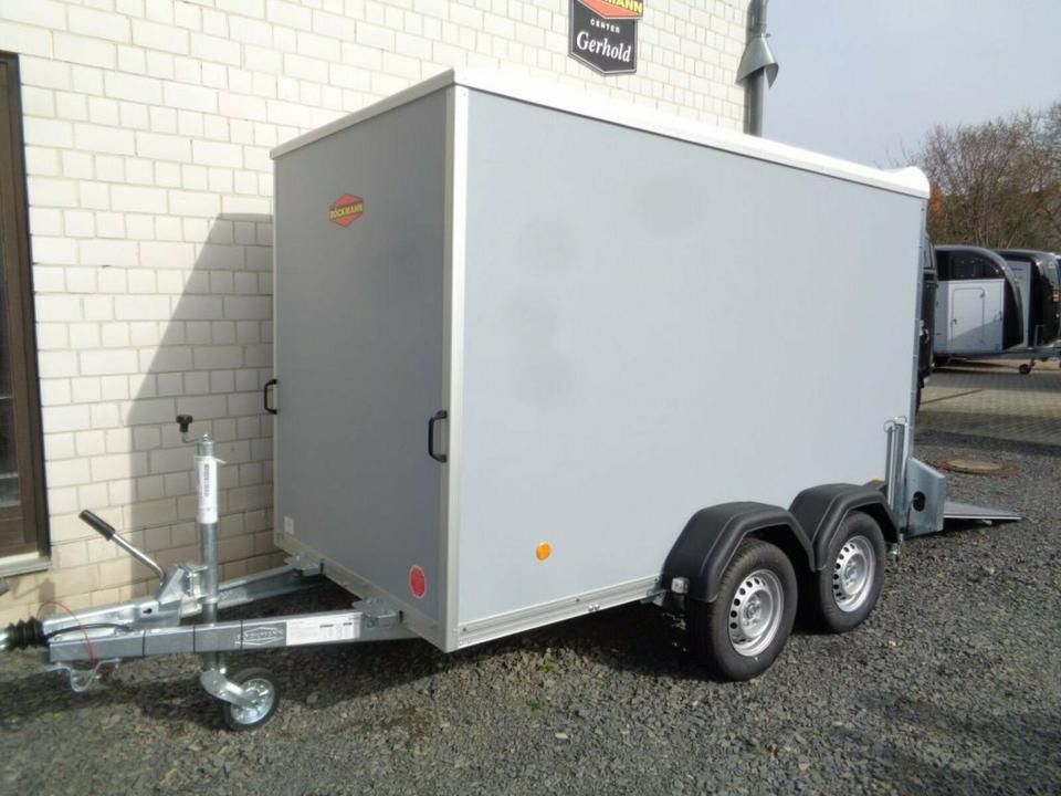 Böckmann PKW-Anhänger, KT3015/20 M-F, Auffahrrampe, 2,0 to. - Remolque caja cerrada: foto 2 Böckmann PKW-Anhänger, KT3015/20 M-F, Auffahrrampe, 2,0 to. - Remolque caja cerrada: foto 2