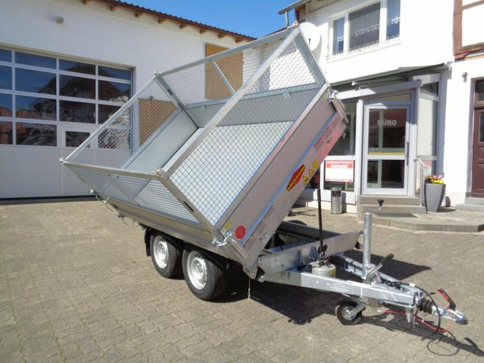 Böckmann PKW-Anhänger Kipper 2,7to Gitteraufbau - Remolque volquete: foto 1 Böckmann PKW-Anhänger Kipper 2,7to Gitteraufbau - Remolque volquete: foto 1