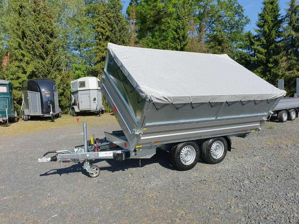 Böckmann PKW-Anhänger Kipper 3,0t Stahlkastenaufsatz - Remolque volquete: foto 1 Böckmann PKW-Anhänger Kipper 3,0t Stahlkastenaufsatz - Remolque volquete: foto 1