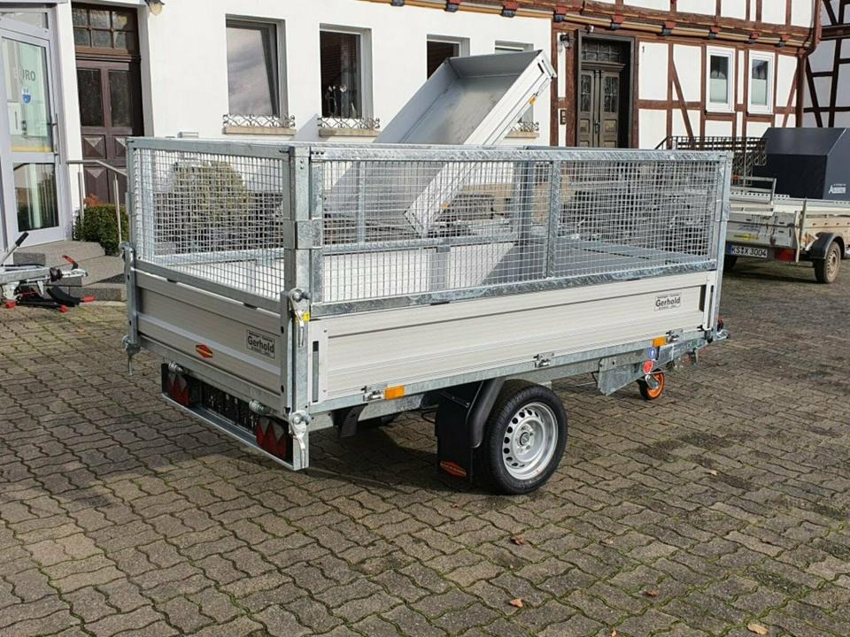 Böckmann PKW-Anhänger Rückwärtskipper, 1,5to, Gitter - Remolque volquete: foto 3 Böckmann PKW-Anhänger Rückwärtskipper, 1,5to, Gitter - Remolque volquete: foto 3