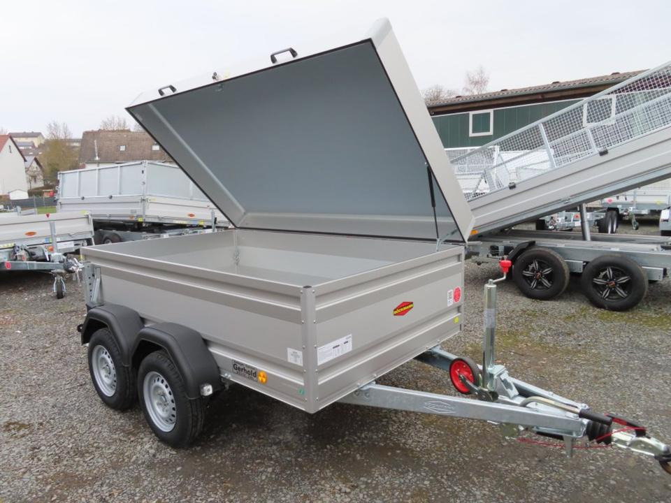 Böckmann PKW Anhänger TL-AL 2515/20 Deckel 100km/h BW 560mm - Remolque caja cerrada: foto 1 Böckmann PKW Anhänger TL-AL 2515/20 Deckel 100km/h BW 560mm - Remolque caja cerrada: foto 1