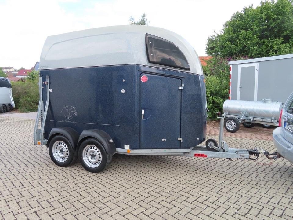 Böckmann, Pferdeanhänger, Comfort, CFF,Aluboden, SaKa, 100 km/h - Remolque para caballos: foto 1 Böckmann, Pferdeanhänger, Comfort, CFF,Aluboden, SaKa, 100 km/h - Remolque para caballos: foto 1