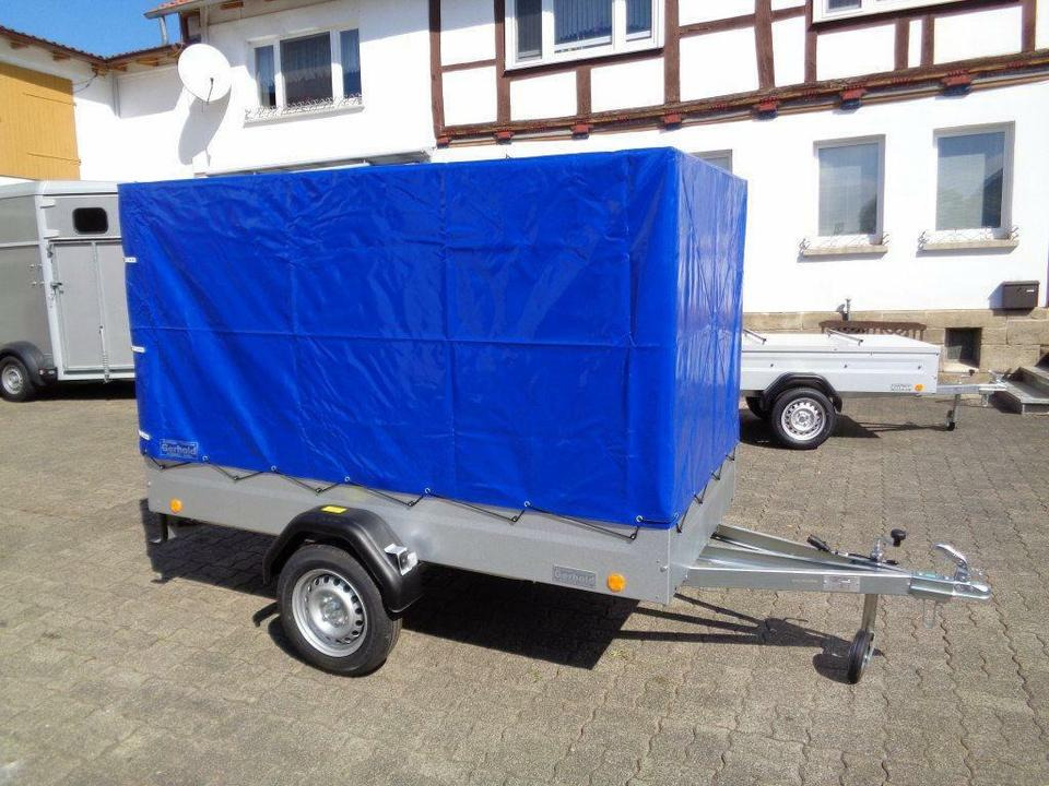 TPV-Böckmann PKW Anhänger, Plane u. Spriegel, 100 km/h - Remolque de coche: foto 2 TPV-Böckmann PKW Anhänger, Plane u. Spriegel, 100 km/h - Remolque de coche: foto 2