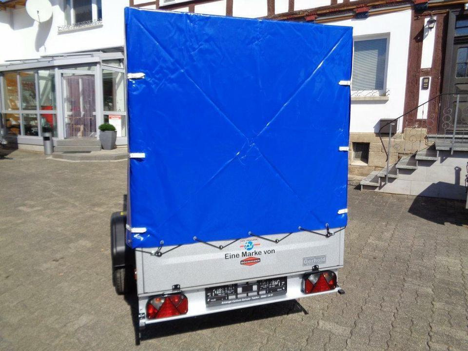 TPV-Böckmann PKW Anhänger, Plane u. Spriegel, 100 km/h - Remolque de coche: foto 5 TPV-Böckmann PKW Anhänger, Plane u. Spriegel, 100 km/h - Remolque de coche: foto 5