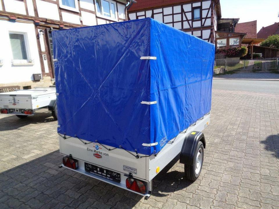 TPV-Böckmann PKW Anhänger, Plane u. Spriegel, 100 km/h - Remolque de coche: foto 4 TPV-Böckmann PKW Anhänger, Plane u. Spriegel, 100 km/h - Remolque de coche: foto 4