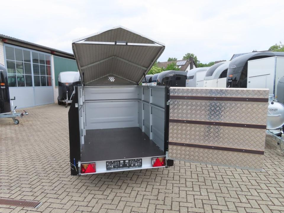 TPV Kleinviehanhänger 750kg Flügeltür Viehanhänger Ziegen Schafe - Remolque transporte de ganado: foto 1 TPV Kleinviehanhänger 750kg Flügeltür Viehanhänger Ziegen Schafe - Remolque transporte de ganado: foto 1