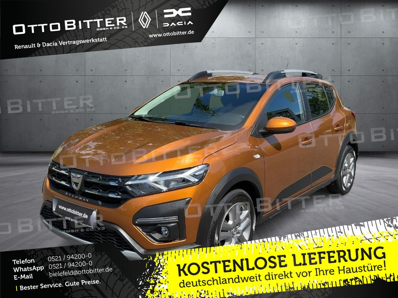 Dacia Sandero Stepway Comfort TCe100 ECO-G ANHÄNGERK - Berlina: foto 1 Dacia Sandero Stepway Comfort TCe100 ECO-G ANHÄNGERK - Berlina: foto 1