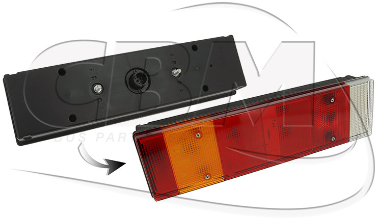 IVECO 6 FUNCTIONS REAR LIGHT - IRISBUS - IVECO - RVI VANHOOL (5010206065 | 660734460) - Luz trasera para Autobús: foto 1 IVECO 6 FUNCTIONS REAR LIGHT - IRISBUS - IVECO - RVI VANHOOL (5010206065 | 660734460) - Luz trasera para Autobús: foto 1
