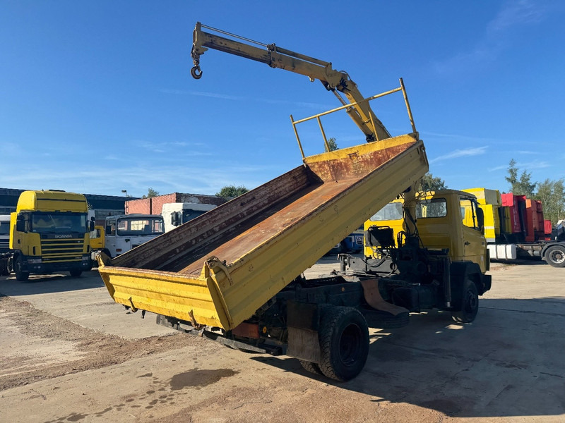 Mercedes-Benz SK 914 (STEEL SUSPENSION / HIAB CRANE / 6 CYLINDER WITH MANUAL PUMP / PERFECT GERMAN TRUCK !!!) - Camión volquete, Camión grúa: foto 5 Mercedes-Benz SK 914 (STEEL SUSPENSION / HIAB CRANE / 6 CYLINDER WITH MANUAL PUMP / PERFECT GERMAN TRUCK !!!) - Camión volquete, Camión grúa: foto 5