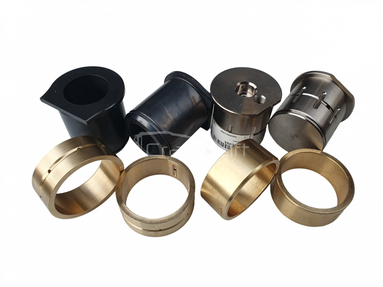 Zestaw sworzni i tulejek zawiesia EPSLINK Epsilon Palfinger - Pistones/ Anillos/ Bujes para Grúa para camión: foto 1 Zestaw sworzni i tulejek zawiesia EPSLINK Epsilon Palfinger - Pistones/ Anillos/ Bujes para Grúa para camión: foto 1