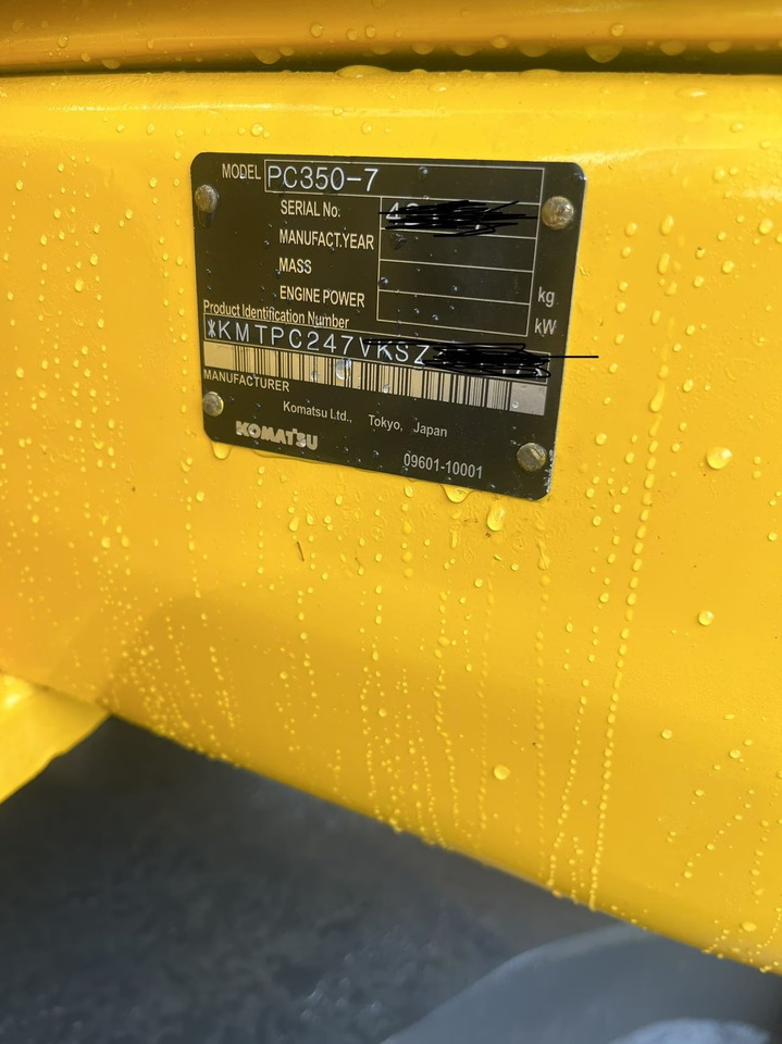 Arrendamiento de Komatsu pc350-7 Komatsu pc350-7: foto 25