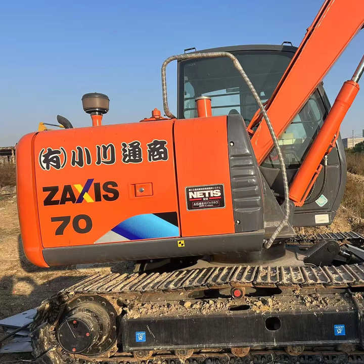 Used HITACHI ZX70 Model Mini Excavator Second Hand Machine Popular Brand Japan Hitachi Hydraulic Machinery - Excavadora: foto 1 Used HITACHI ZX70 Model Mini Excavator Second Hand Machine Popular Brand Japan Hitachi Hydraulic Machinery - Excavadora: foto 1