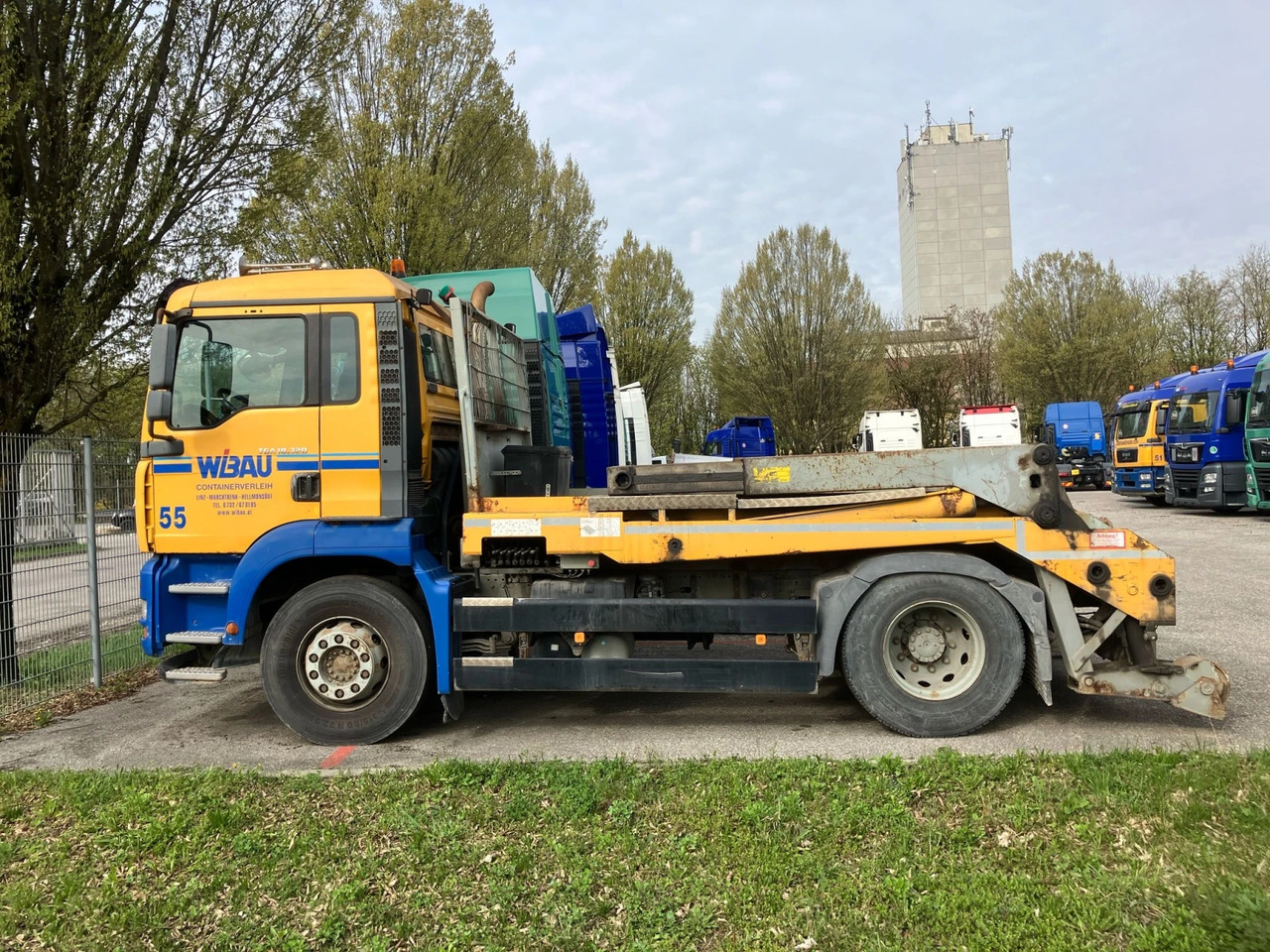 Man Tga 18.320, Контейноровоз, Нов внос - Camión portacontenedor de cadenas: foto 2 Man Tga 18.320, Контейноровоз, Нов внос - Camión portacontenedor de cadenas: foto 2