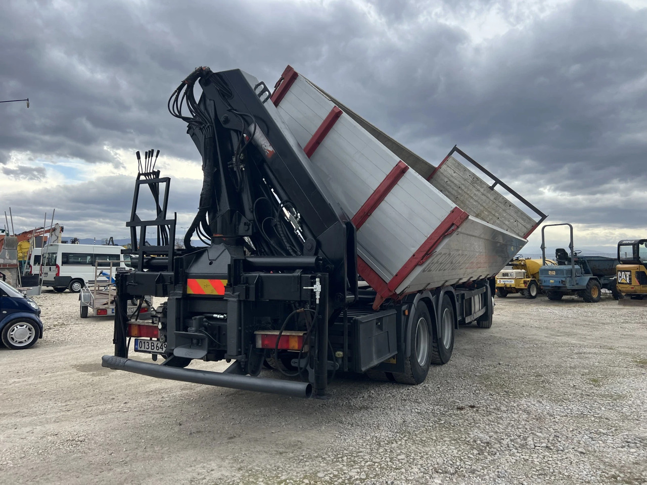 Camión volquete, Camión grúa Man Tga 6х4, Самосвал с Кран: foto 8 Camión volquete, Camión grúa Man Tga 6х4, Самосвал с Кран: foto 8