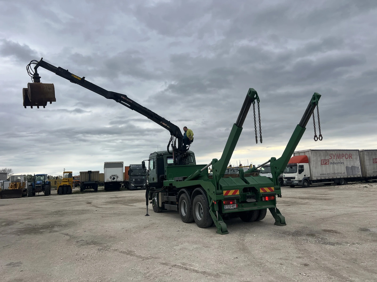 Camión volquete, Camión grúa Man Tga 6х4, Самосвал с Кран: foto 17 Camión volquete, Camión grúa Man Tga 6х4, Самосвал с Кран: foto 17