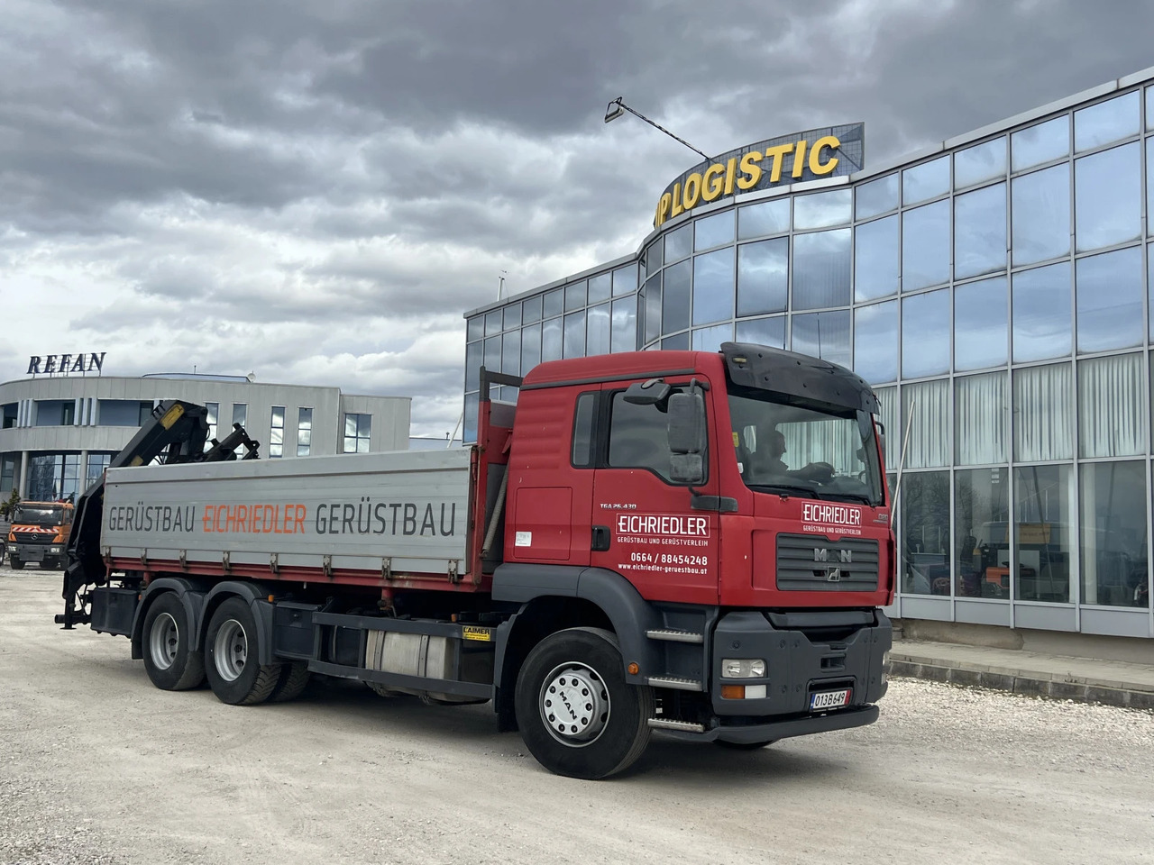 Camión volquete, Camión grúa Man Tga 6х4, Самосвал с Кран: foto 9 Camión volquete, Camión grúa Man Tga 6х4, Самосвал с Кран: foto 9