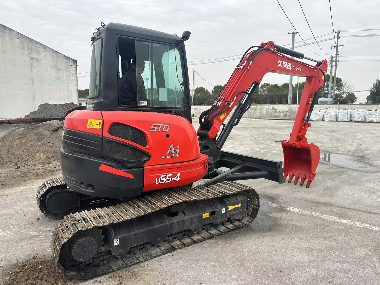 KUBOTA Kubota U55-4 in good condition for sale at good price - Miniexcavadora: foto 4 KUBOTA Kubota U55-4 in good condition for sale at good price - Miniexcavadora: foto 4