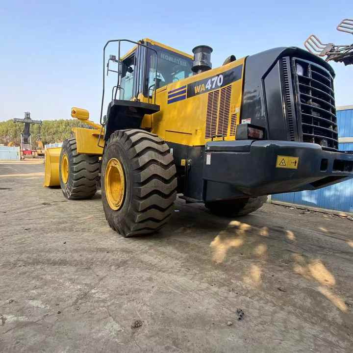 Cargadora de ruedas New Arrival komatsu Wa470-6 Wheel Loader  for Sale Used Original Japan Brand komatsu Wa380 470-3 470-6 in Stock: foto 6