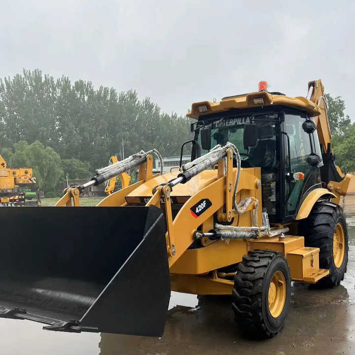 Used Caterpillar CAT 420F Backhoe Loader Retro Excavator CAT420F Cheap Price for Sale - Retroexcavadora: foto 4 Used Caterpillar CAT 420F Backhoe Loader Retro Excavator CAT420F Cheap Price for Sale - Retroexcavadora: foto 4