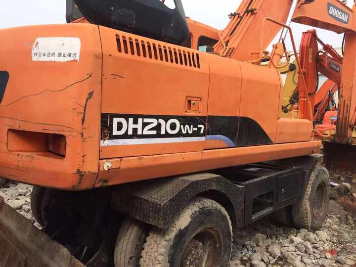 Used Digger Doosan Dh210w-7 Construction Machinery Construction Digger Used Doosan Dh210w-7 Cheap Excavator - Excavadora de ruedas: foto 5 Used Digger Doosan Dh210w-7 Construction Machinery Construction Digger Used Doosan Dh210w-7 Cheap Excavator - Excavadora de ruedas: foto 5