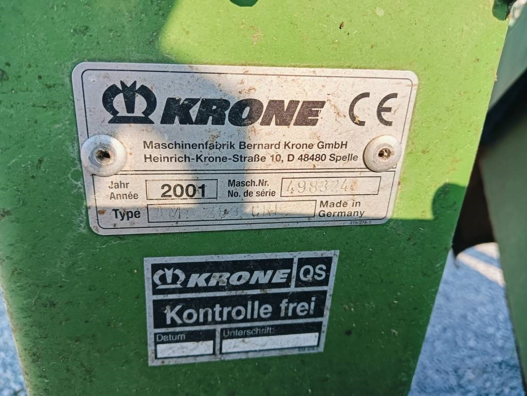 Krone AMT 283 CRI - Segadora: foto 3 Krone AMT 283 CRI - Segadora: foto 3